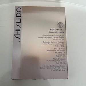 NIB Shiseido Benefiance travel set x 4 bundle